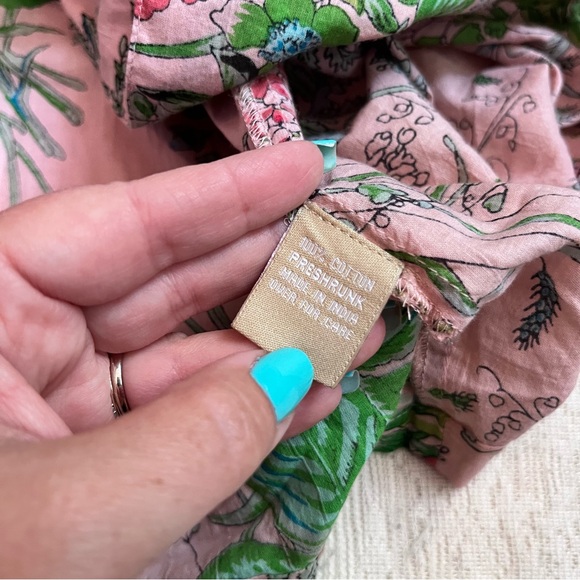 Plum Pretty Sugar floral cotton robe - Picture 8 of 10